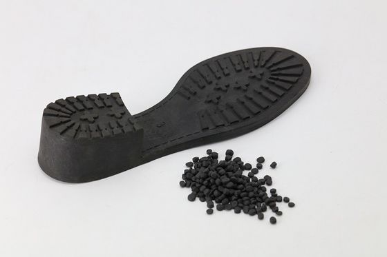 Solo libero mentale del PVC SG3 della scarpa molle nera del composto