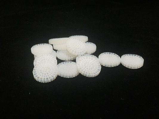 Corpo filtrante di galleggiamento della perla di biofilm Y5 16mmX10mm bianco
