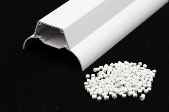 25kgs/Bag Extrusion Profile PVC Plastic Granules FDA