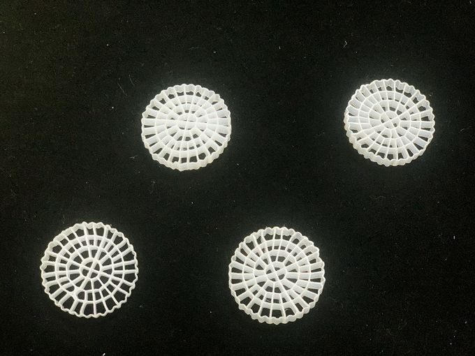 HDPE bianco del vergine di area di media di 25X4mm Mbbr 0