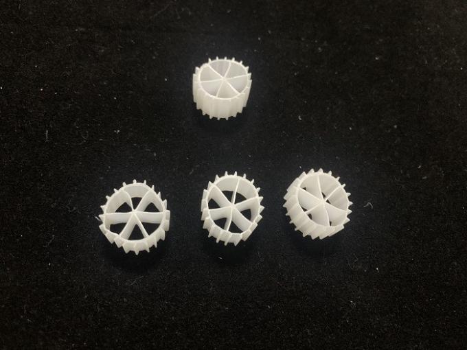 Media 10X7mm 1000m2/m3 di Filte dell'HDPE di Y2 ISO9001 Kaldnes 1