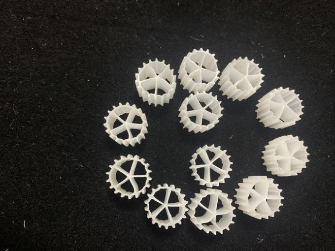 Media 10X7mm 1000m2/m3 di Filte dell'HDPE di Y2 ISO9001 Kaldnes 0