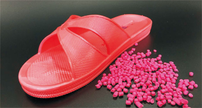 Anti suola di scarpa molle dei granelli del PVC della riva A 60 di slittamento 3