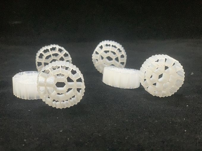 Media dell'HDPE 25X10mm Kaldnes K1 del vergine bio- che asciugano 2