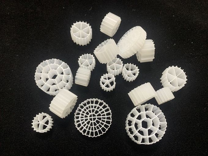 Media 10X7mm dell'HDPE MBBR Biofilter del vergine di RAS K3 1